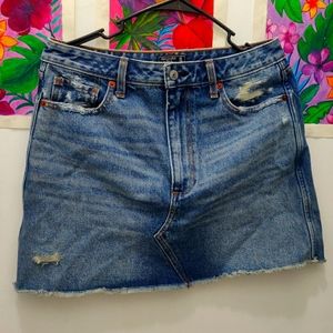 Abercrombie and Fitch Blue Denim skirt